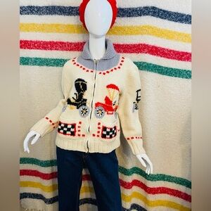 Vintage 1950’s Mary Maxim Sweater